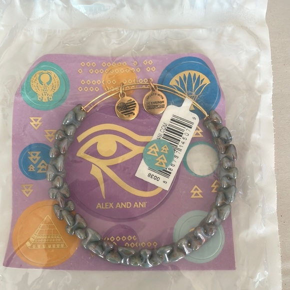 Alex and Ani Womens Boulder EWB, Robin Bangle Bracelet, RG In Original P… - Picture 2 of 4